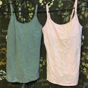 Nursing tank tops